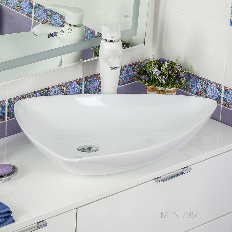 

Раковина Melana MLN-7861, Белый, MLN-7861