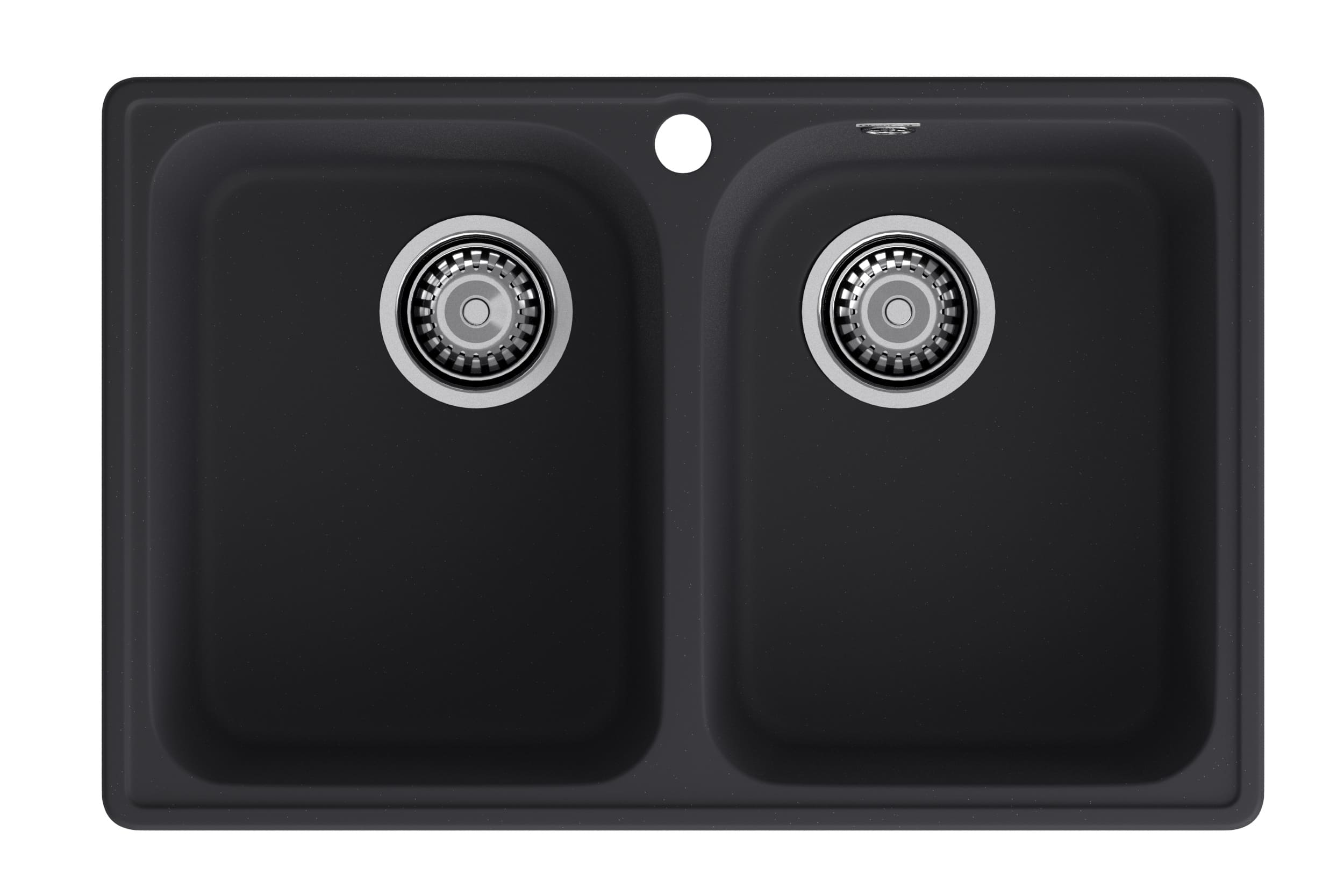 

Мойка кухонная GranFest Quarz 15 73,7х47,8 см черная, Черный, Quarz 15