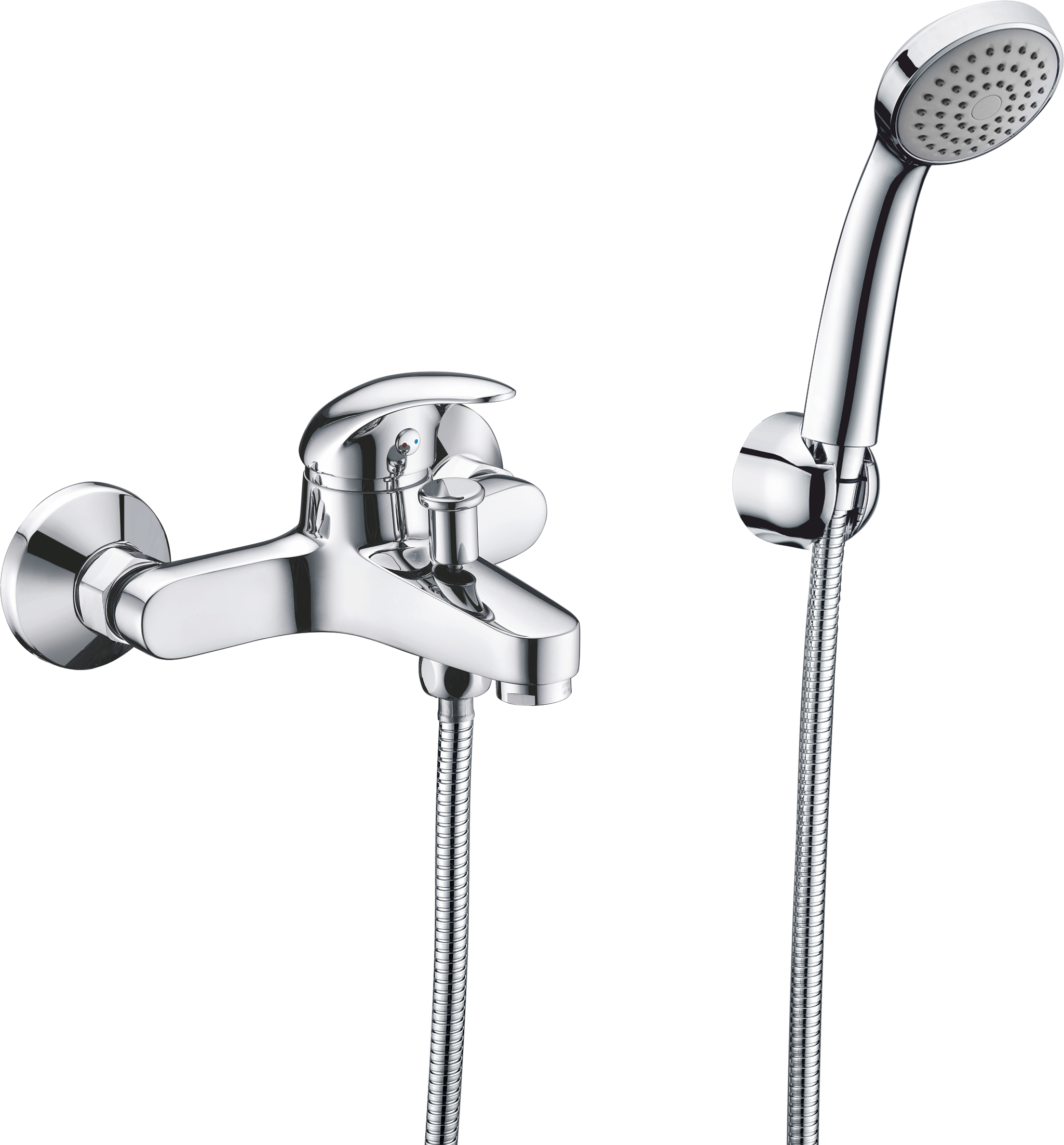 

Смеситель WasserKRAFT Isen 2601 для ванны с душем, Хром, Isen 2601