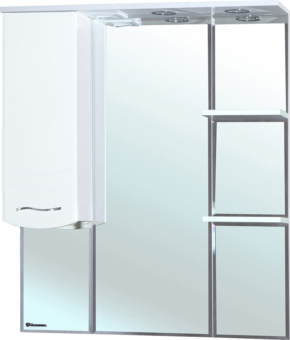

Зеркало-шкаф Bellezza Мари 85 L белый, Мари 85