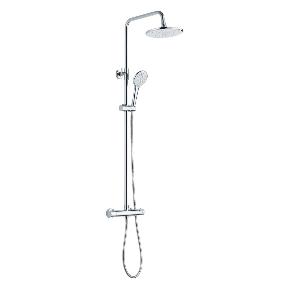 

Душевая стойка Olive'S Termo 34291TM с термостатом и верхним душем, хром, 34291TM