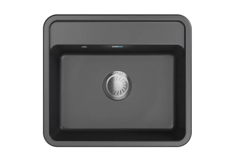 

Мойка кухонная Granula 5601 черная, Черный, 5601