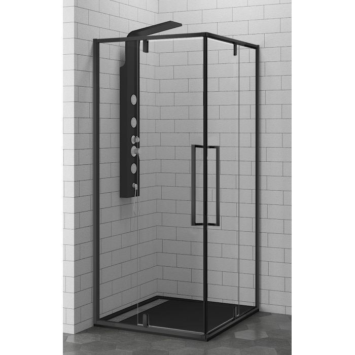 

Душевой уголок RGW Stilvoll SV-33B 80x80x200 профиль черный, Stilvoll SV-33B