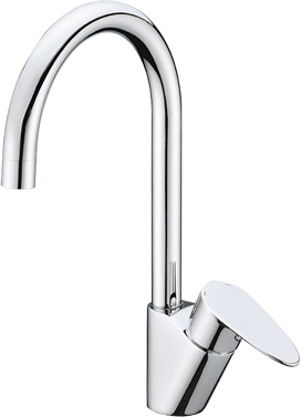 

Смеситель для кухонной мойки WasserKRAFT Leine 3507, Хром, Leine 3507