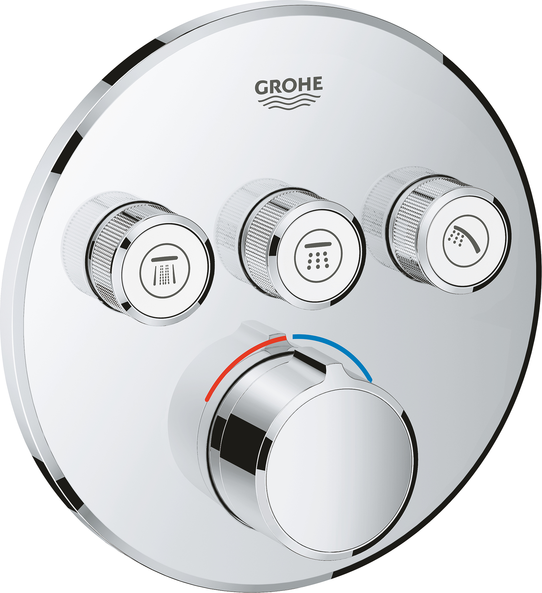 

Смеситель Grohe Grohtherm SmartControl 29146000 для ванны с душем, Хром, Grohtherm SmartControl 29146000