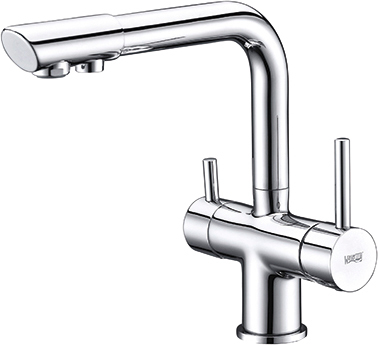 

Смеситель для кухонной мойки WasserKRAFT A8017 хром, A8017