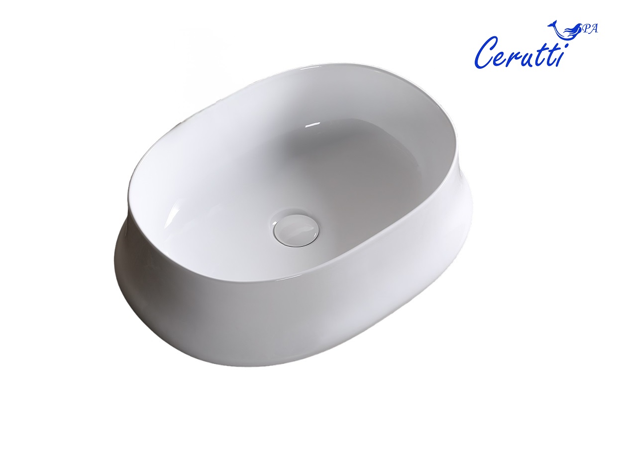 

Раковина Ceruttispa CR0060 57х43 накладная, белый, CR0060