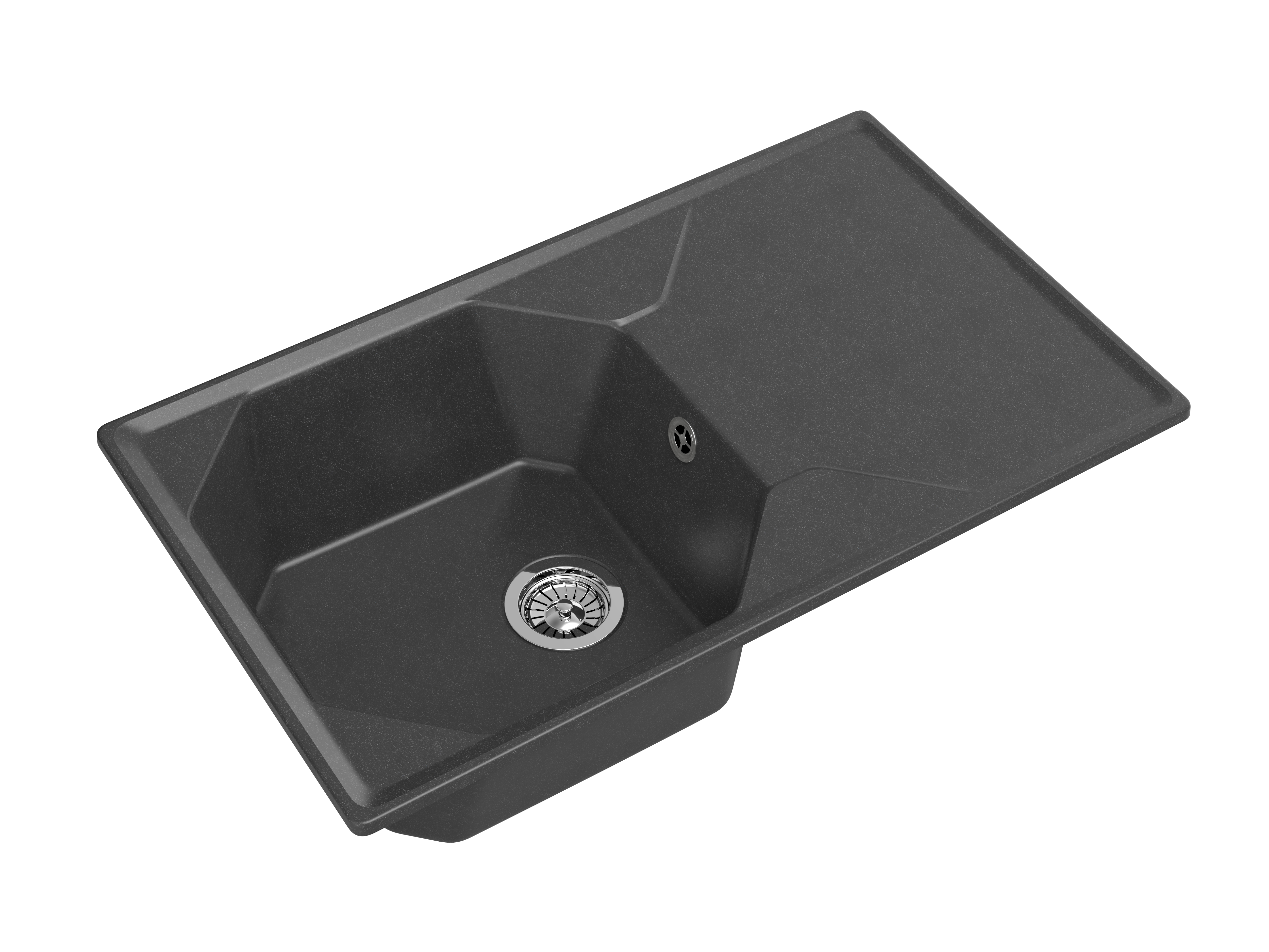 

Мойка кухонная GranFest UNIQUE GF-U-840L графит, GF-U-840L