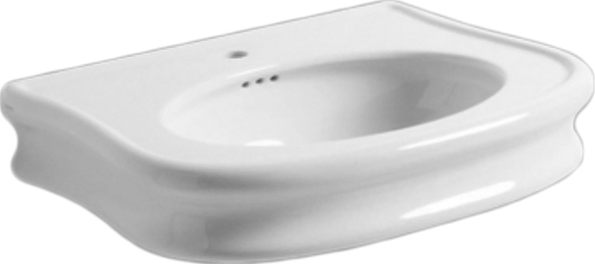 

Раковина Simas Lante LA11 90x54 с 1 отверстием под смеситель, Белый, Lante LA11