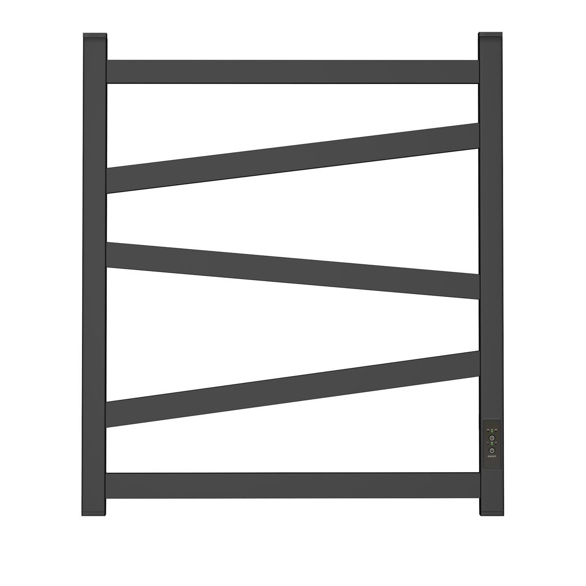 

Электрический полотенцесушитель Point Феникс PN15856B 53х60 см черный, PN15856B