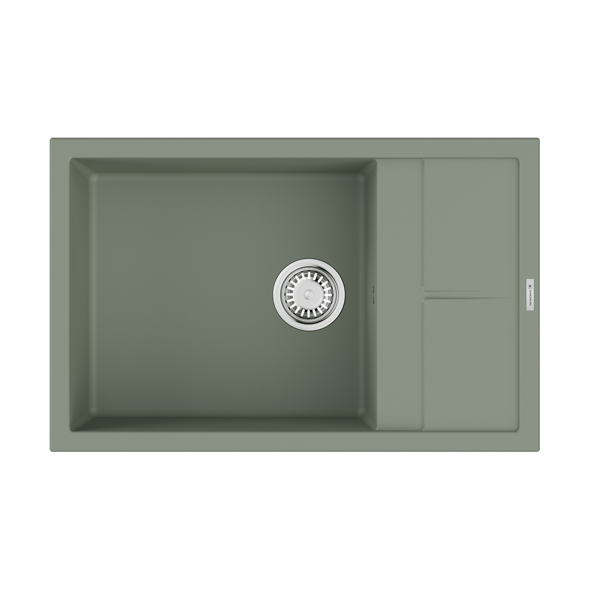 

Мойка кухонная Omoikiri Sumi 78A-LB 4997103 78х50 см wind green, Зеленый, 4997103