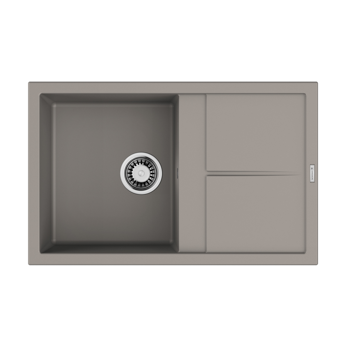

Мойка кухонная Omoikiri Sumi 79A 4997098 79х50 см leningrad grey, Серый, 4997098