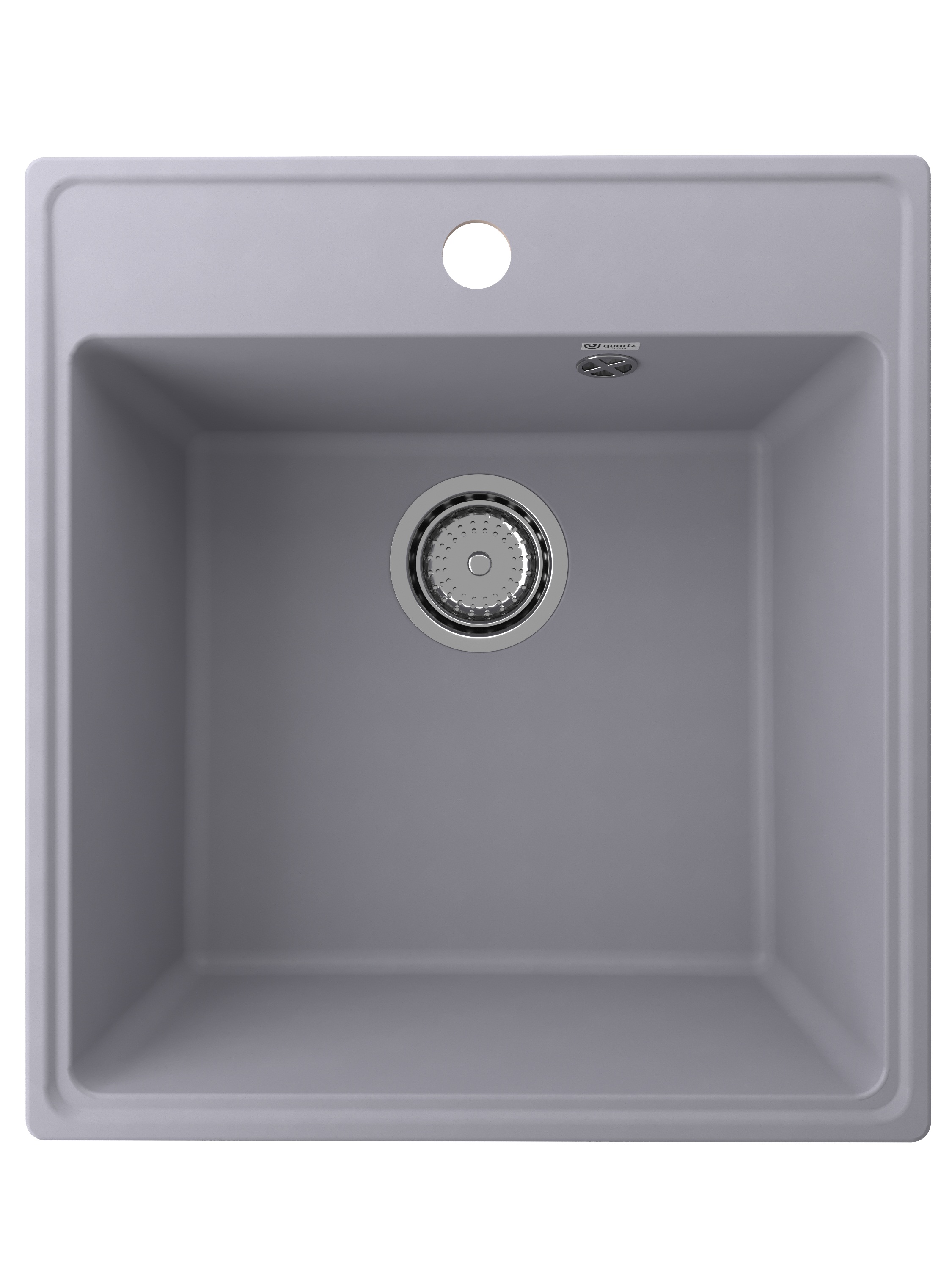 

Мойка кухонная Ulgran Quartz Forte 460-05 46х50 см, бетон, Серый, Forte 460-05
