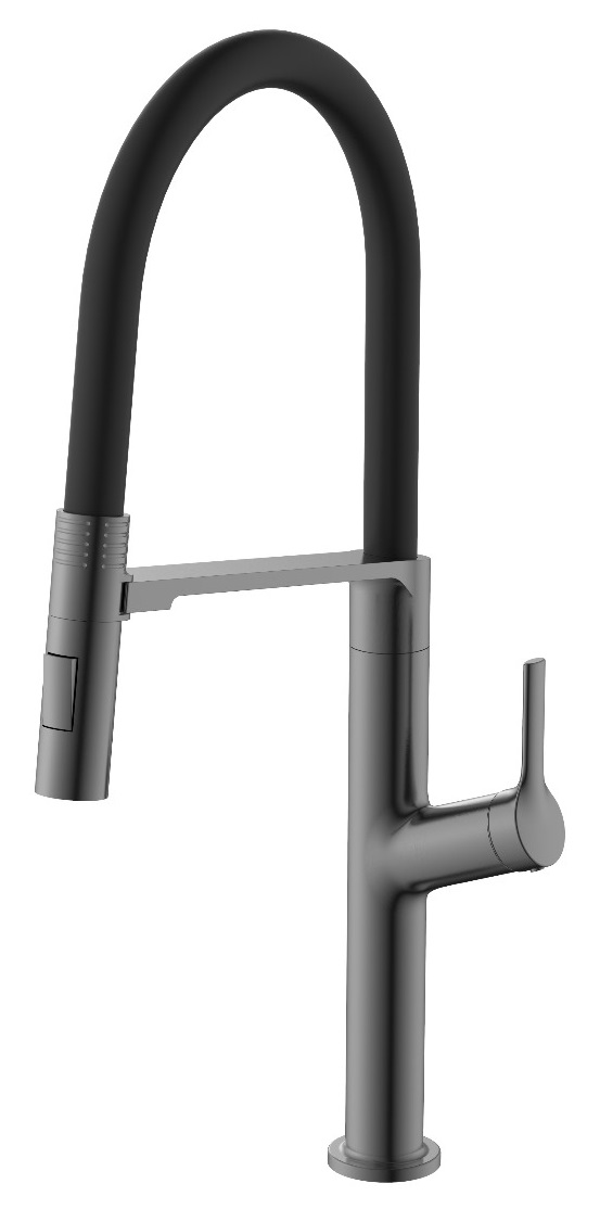 

Смеситель для кухонной мойки D&C Domincare DC08643BGM оружейная сталь, DC08643BGM