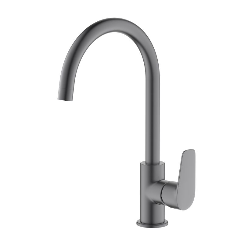 

Смеситель для кухонной мойки Aquatek Бетта AQ1182BGM оружейная сталь, AQ1182BGM