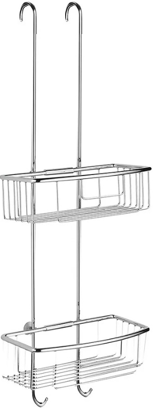 

Полка Colombo Design Complementi B9635 на стеклянную дверь, Хром