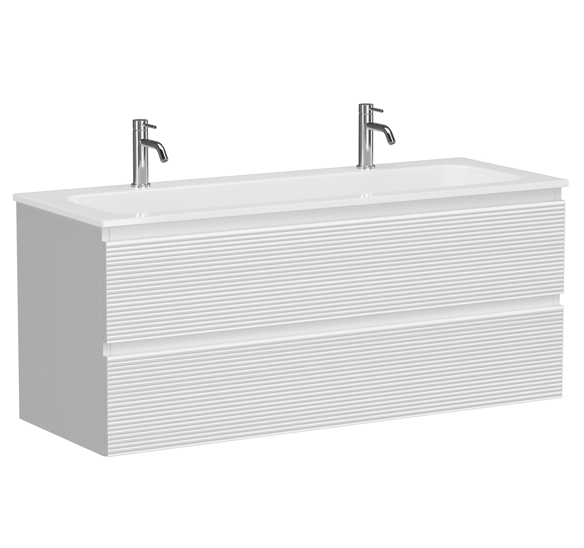 

Тумба с раковиной Sancos Folk 120 подвесная, Bianco (раковина Element CN7016), Белый матовый, FL120W