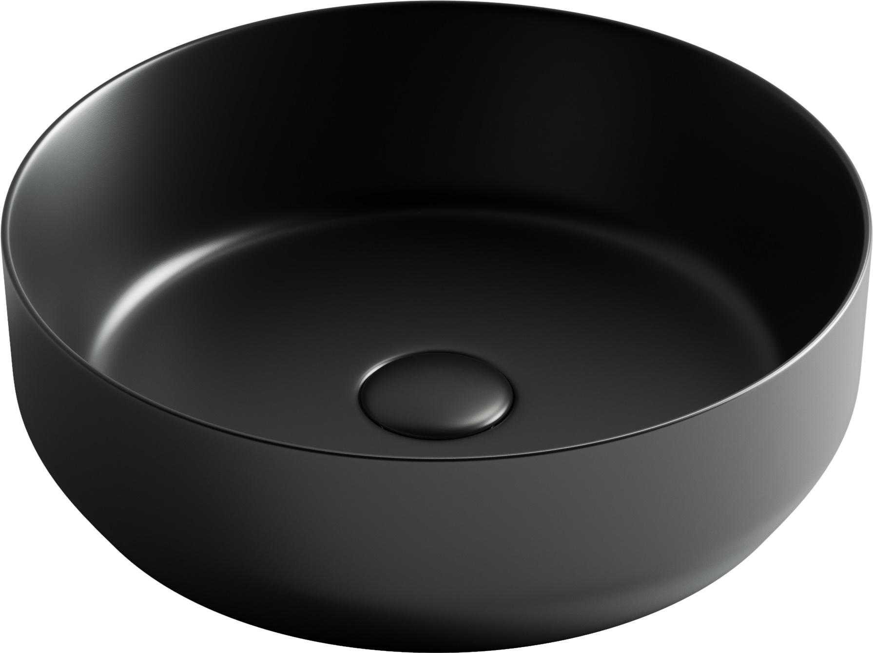 

Раковина Ceramicanova Element CN6022MB 39 см, черная матовая, Черный