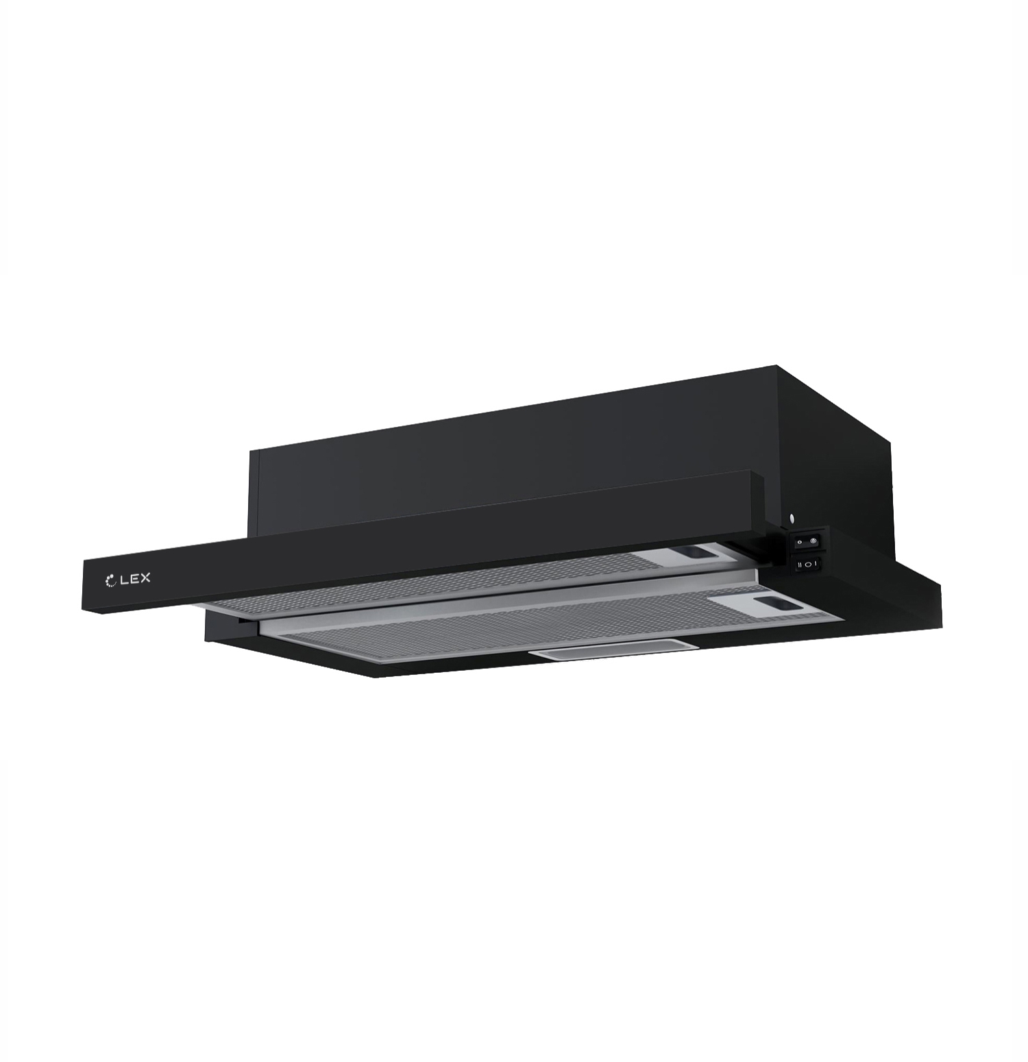 

Кухонная вытяжка LEX Hubble 500 Black встраиваемая, 500