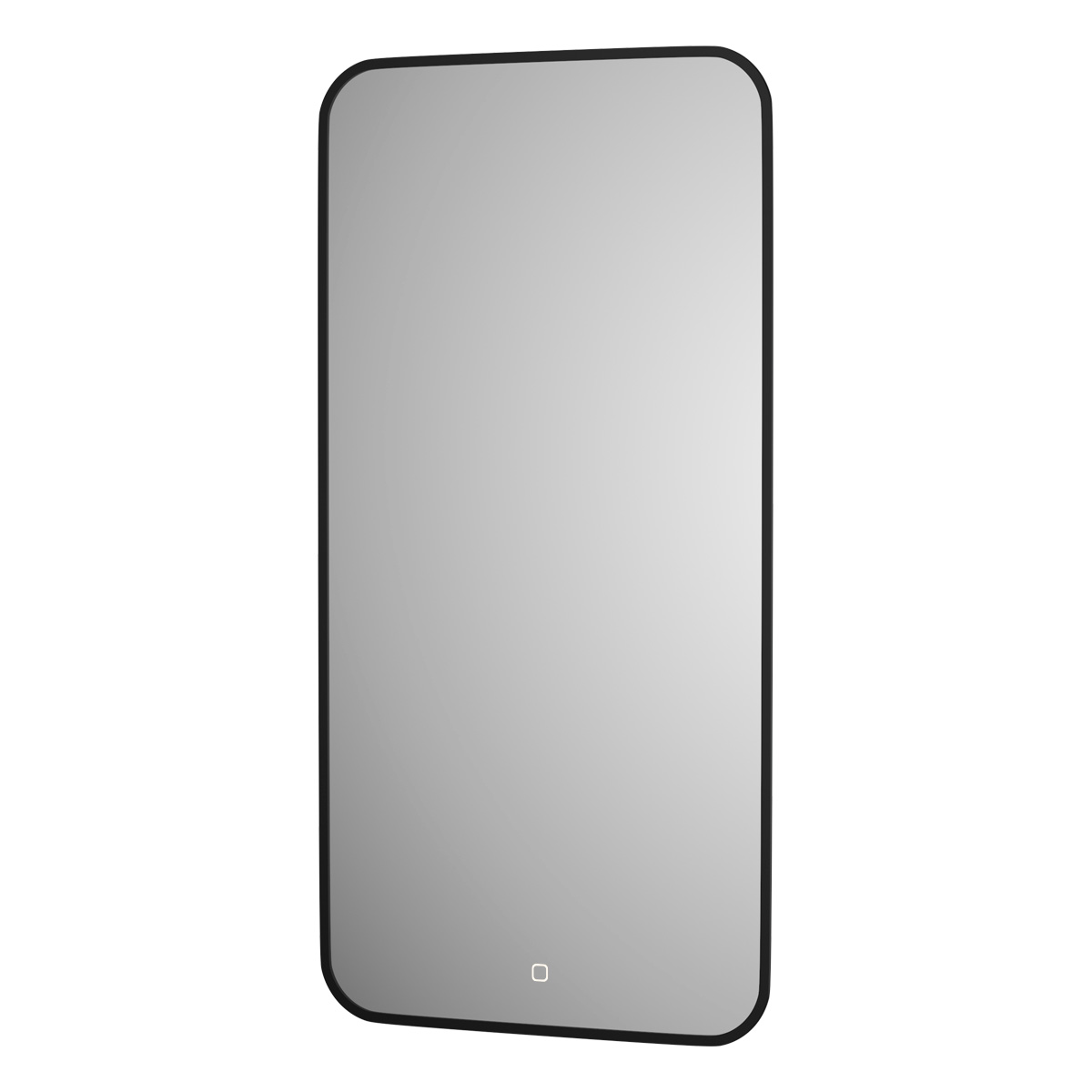 

Зеркало Defesto AURA DF 2965S 50х100 см, с LED-подсветкой, сенсорный выключатель, нейтральный белый свет, рама черная, DF 2965S