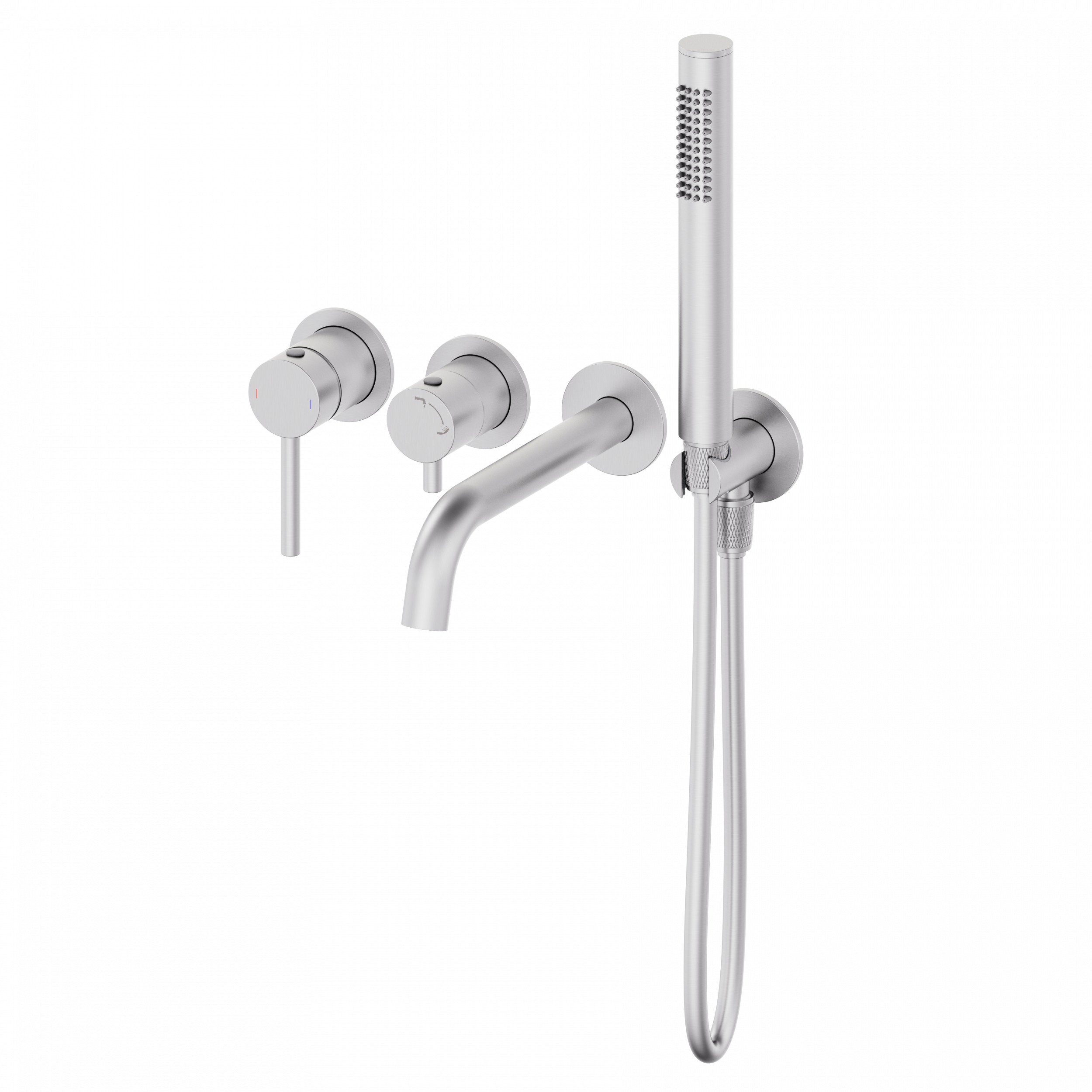 

Смеситель для ванны с душем Wonzon & Woghand WW-889017-BN брашированный никель, WW-889017-BN