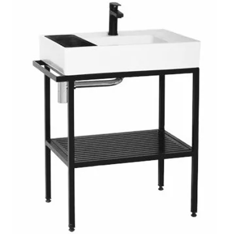 

Консоль Creavit Arya AR065-M+AR065 с раковиной, Черный, AR065-M+AR065