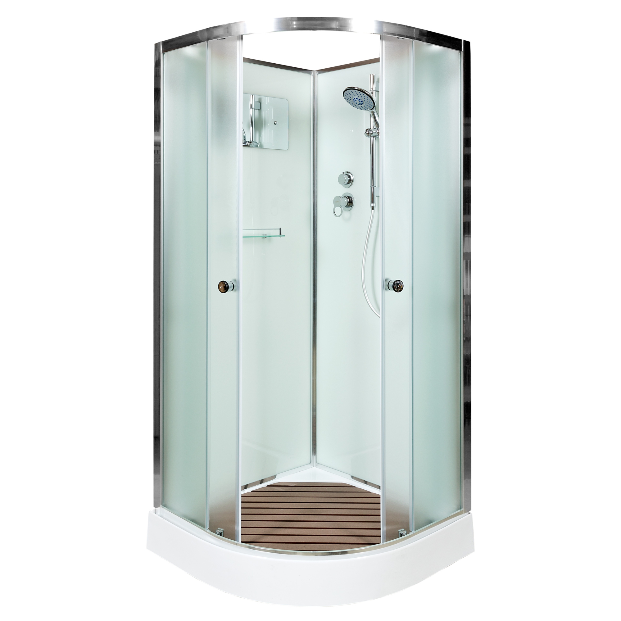 

Душевая кабина AvaCan D01, 100х100х208 см, стекло матовое, профиль хром, D01