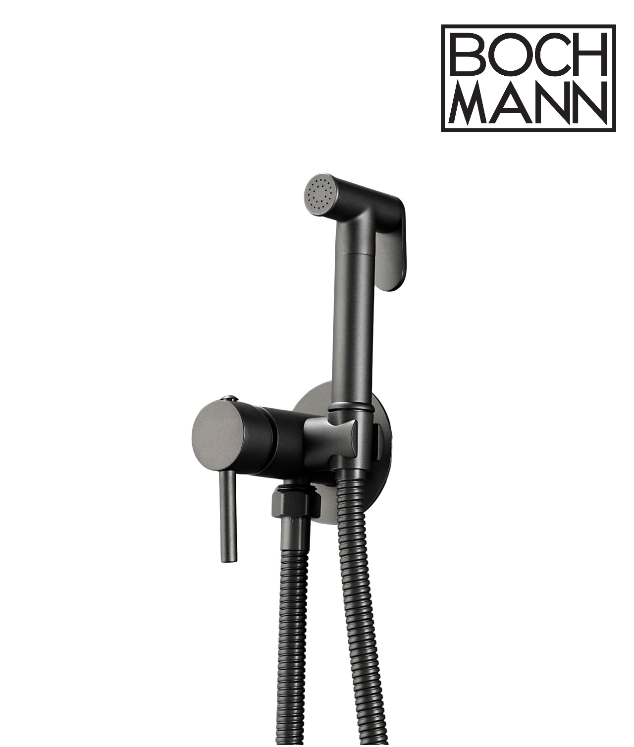 

Гигиенический душ Boch mann Braies СК-P07GR BM10411 со смесителем, серый, BM10411