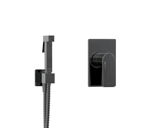 

Гигиенический душ WasserKRAFT Glan A66096 со смесителем, черный, A66096