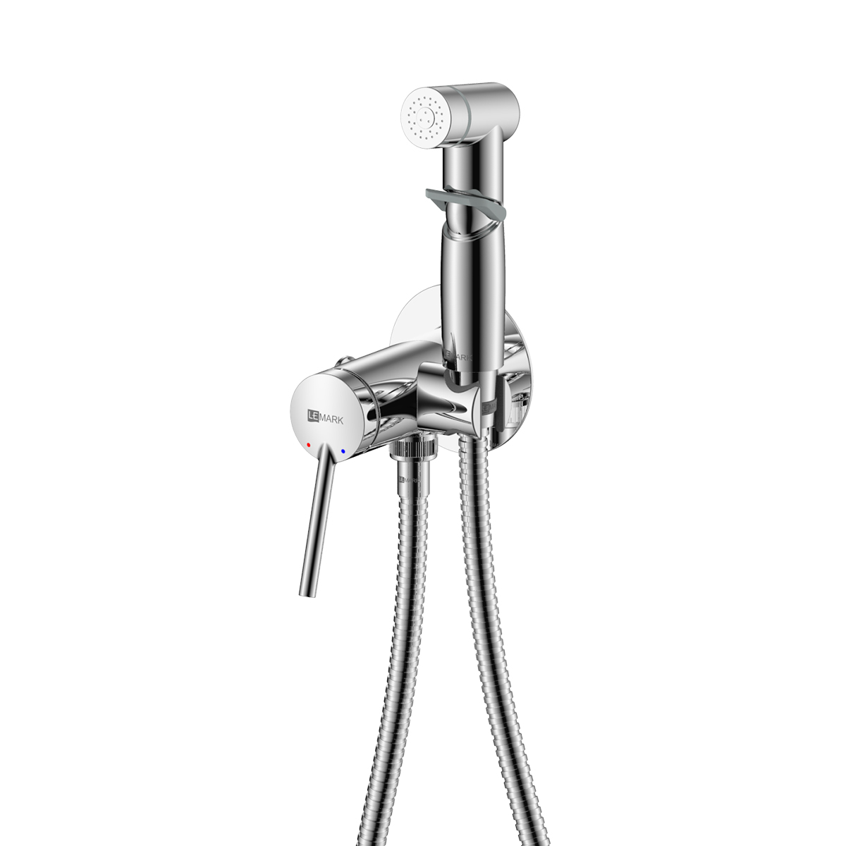 

Гигиенический душ Lemark Minima LM3819C со смесителем, встраиваемый, хром, LM3819C