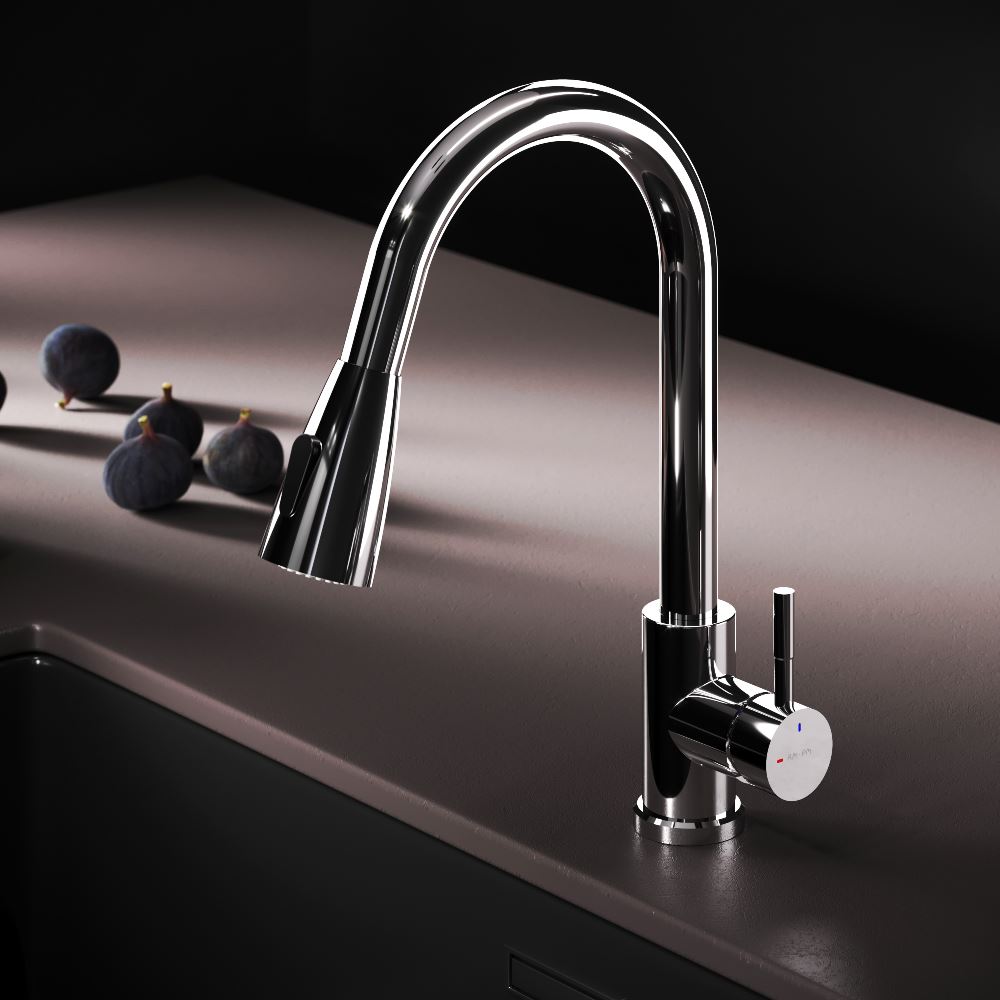

Смеситель для кухонной мойки Am.Pm X-Joy S F85B07500 хром, F85B07500