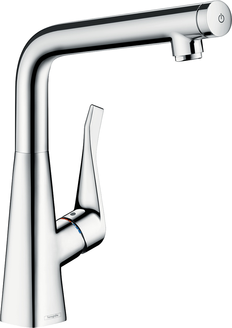 

Смеситель для кухонной мойки Hansgrohe Metris S 14883000, Хром, Metris S 14883000