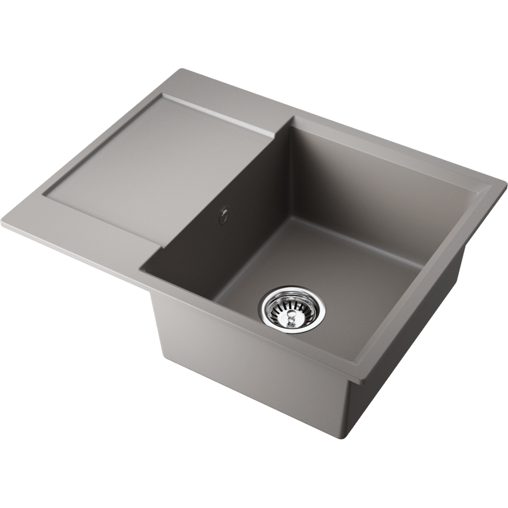 

Мойка кухонная Omoikiri Daisen 65T 4993583 65х51 см, leningrad grey, 4993583