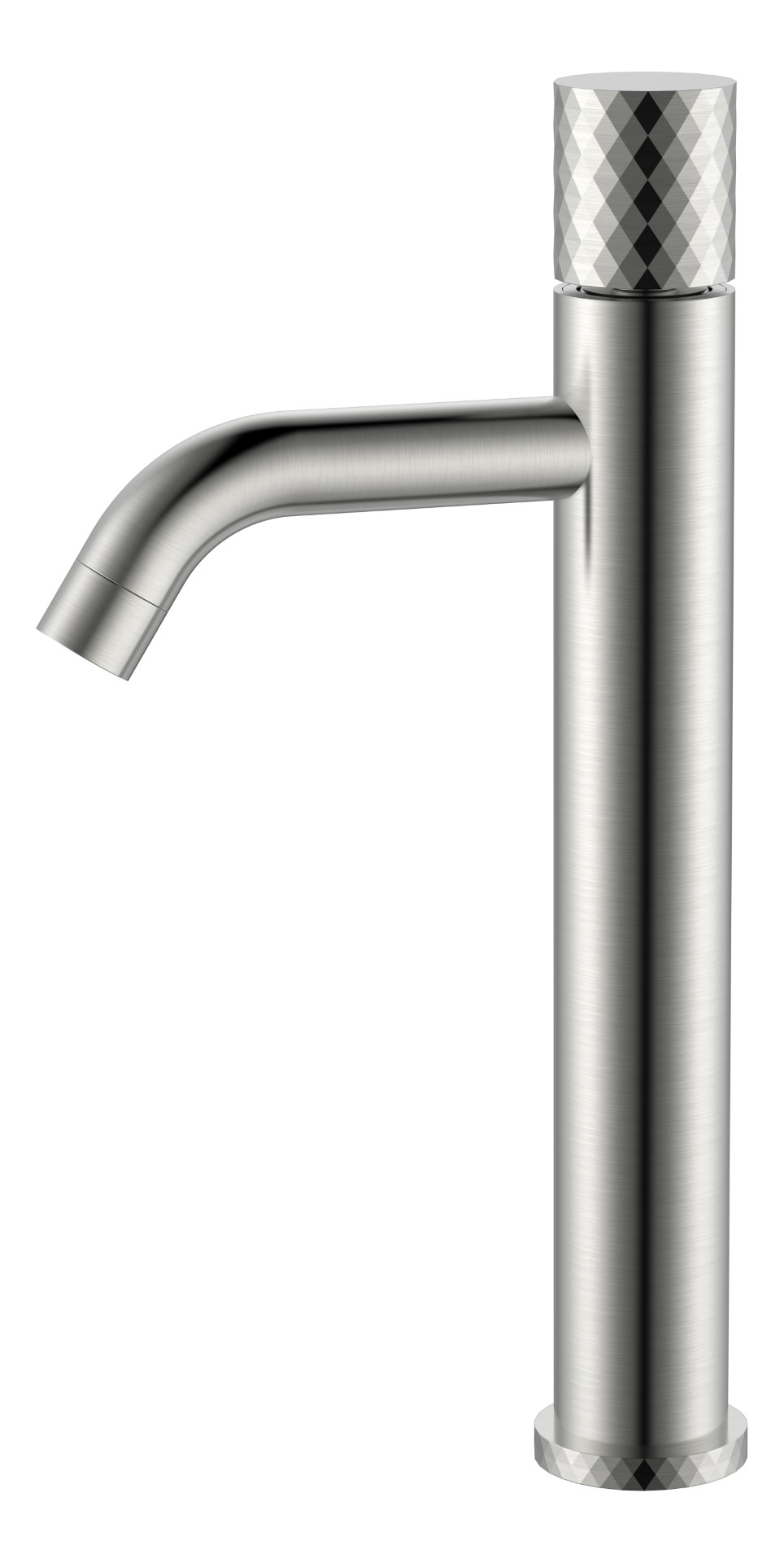 

Смеситель для раковины Boheme Stick 122-NB никель брашированный diamond, 122-NB