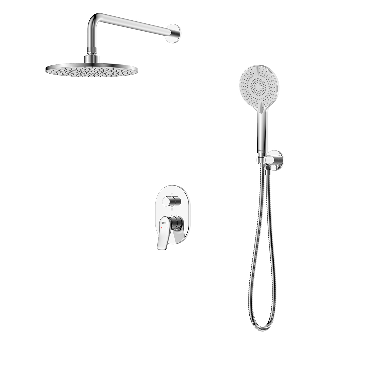 

Смеситель Lemark Ortus LM11329C для душа, встраиваемый, хром, LM11329C