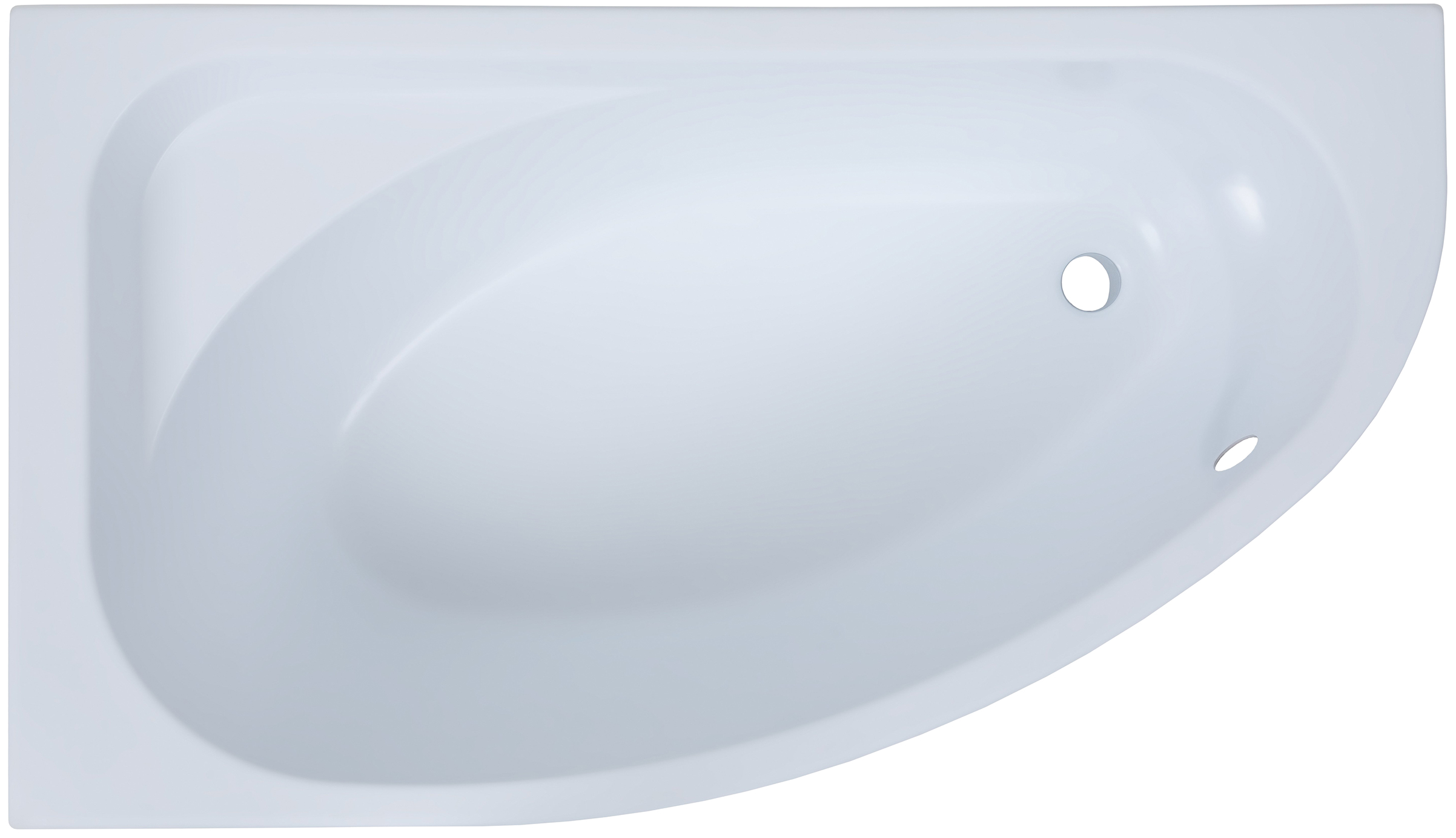 

Акриловая ванна Aquanet Mia 140x80 L с каркасом, Белый
