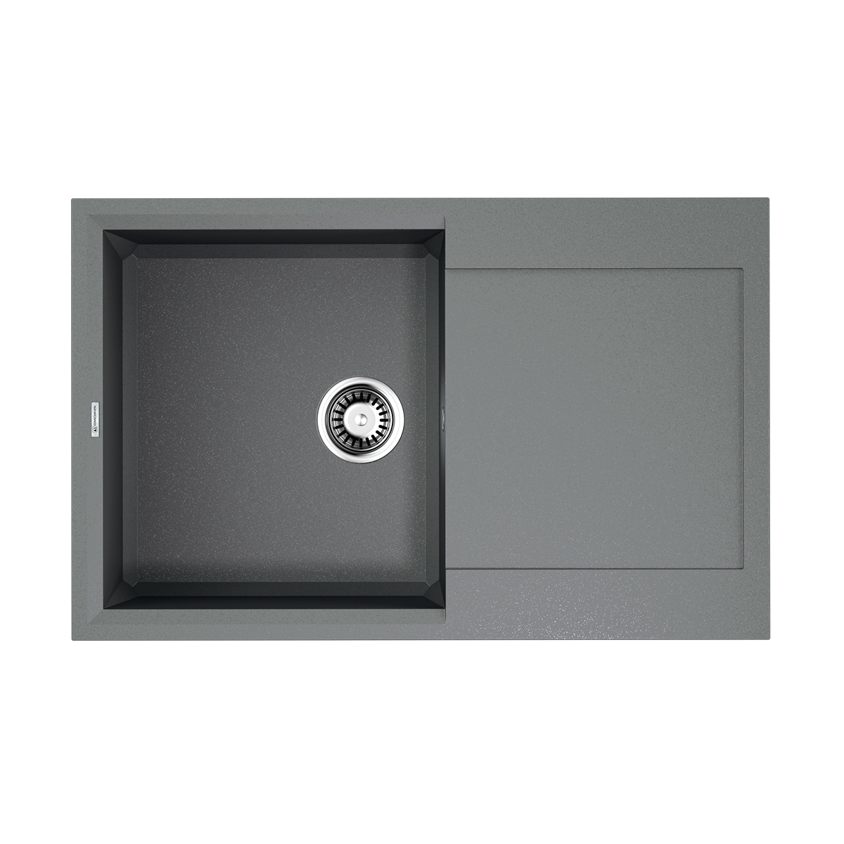 

Мойка кухонная Omoikiri Sakaime 79-GR leningrad grey, Серый, Sakaime 79-GR