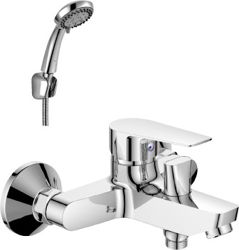 

Смеситель Rossinka S S35-31 для ванны с душем, Хром, S35-31
