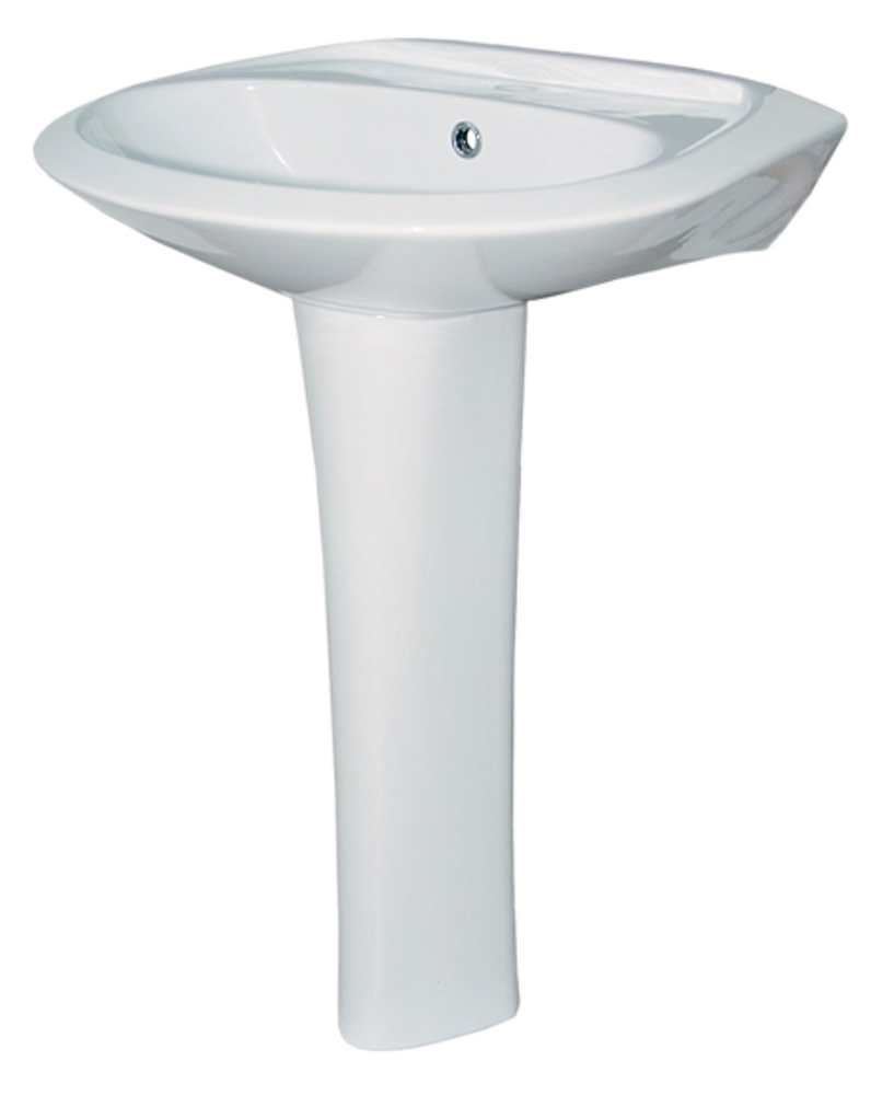 

Раковина Santek Бриз 50 с пьедесталом, Белый, Бриз 1WH110451