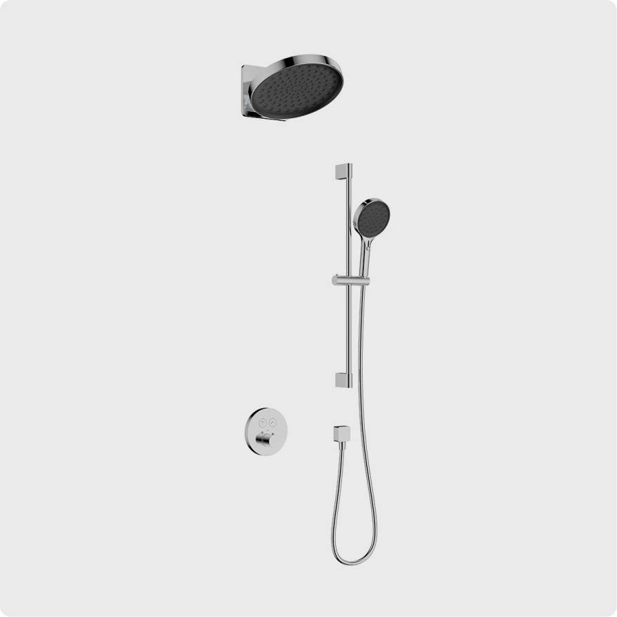 

Душевой комплект AQUAme AQM8403CR хром, AQM8403CR
