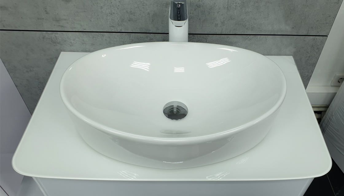 

Раковина Velvex 7756C накладная 52х33,5 см, Белый, 7756C