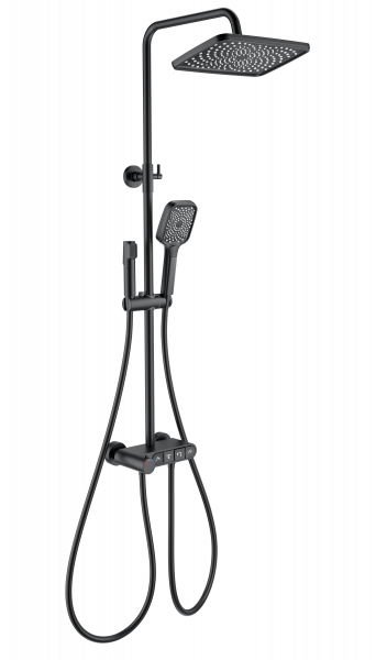 

Душевой гарнитур Wonzon & Woghand WW-B3112-MB черный, WW-B3112-MB