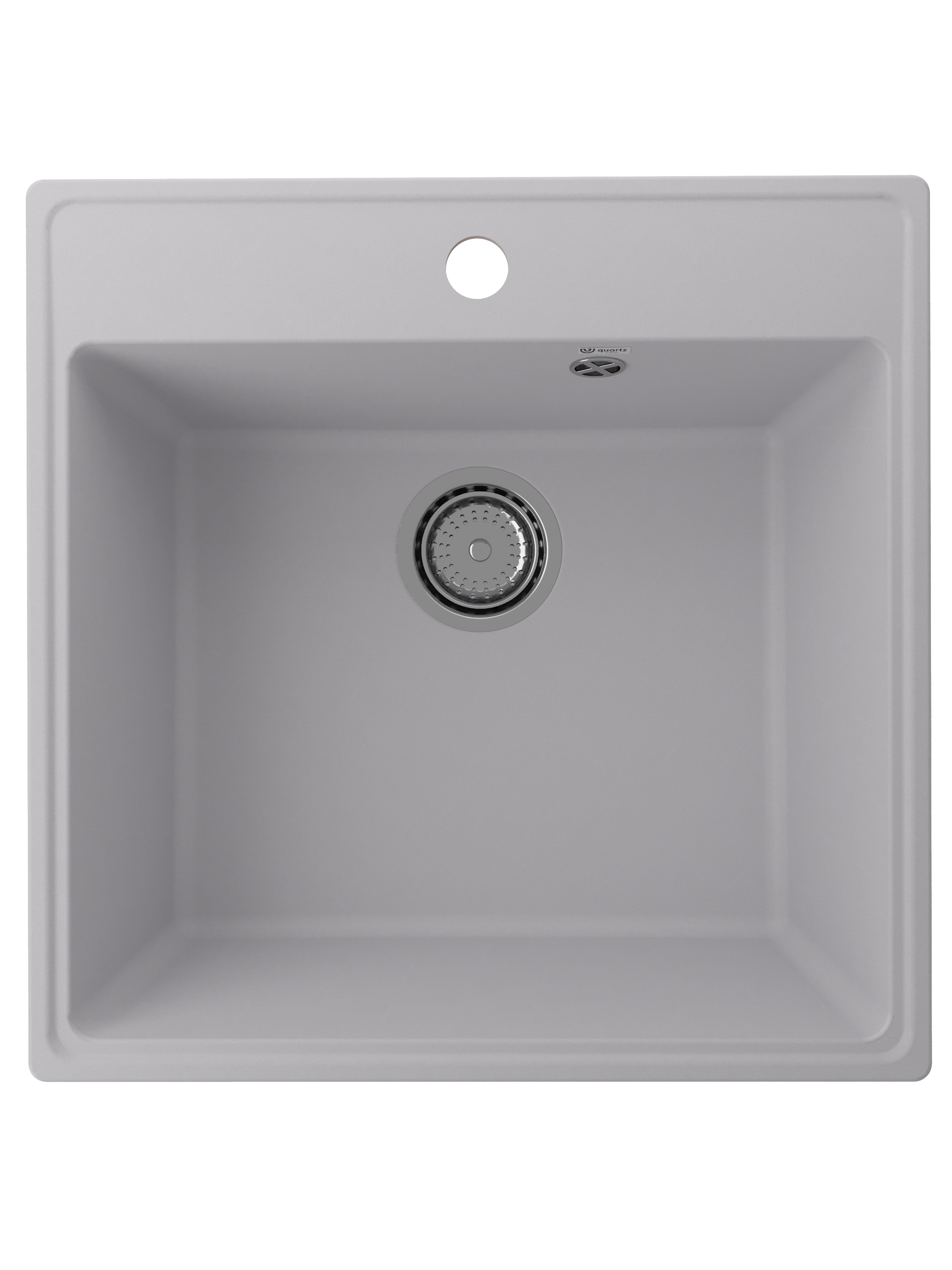 

Мойка кухонная Ulgran Quartz Forte 505-04 50,5х50,5 см, платина, Серый, Forte 505-04