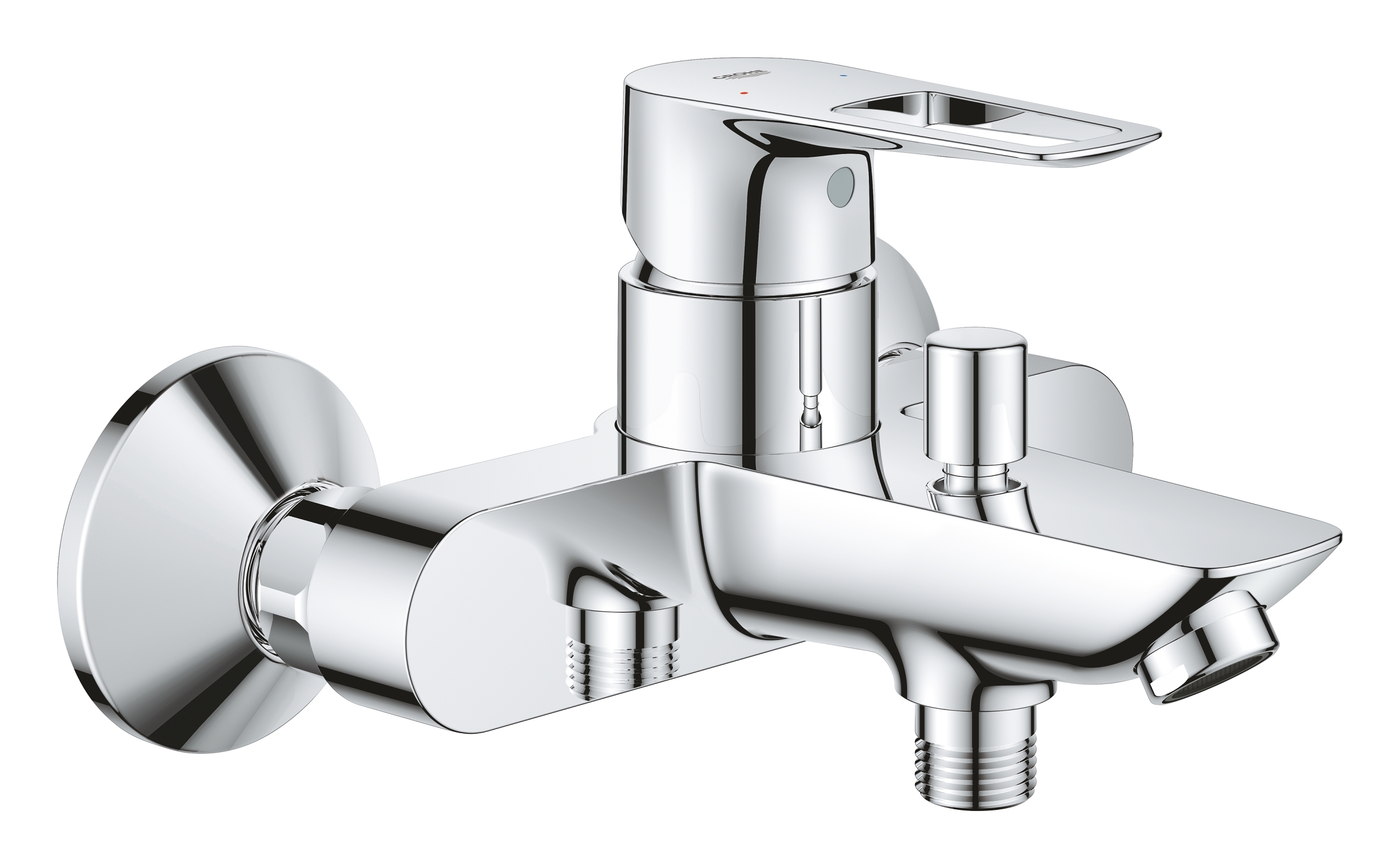 

Смеситель для ванны с душем Grohe BauLoop 23602001, Хром, 23602001
