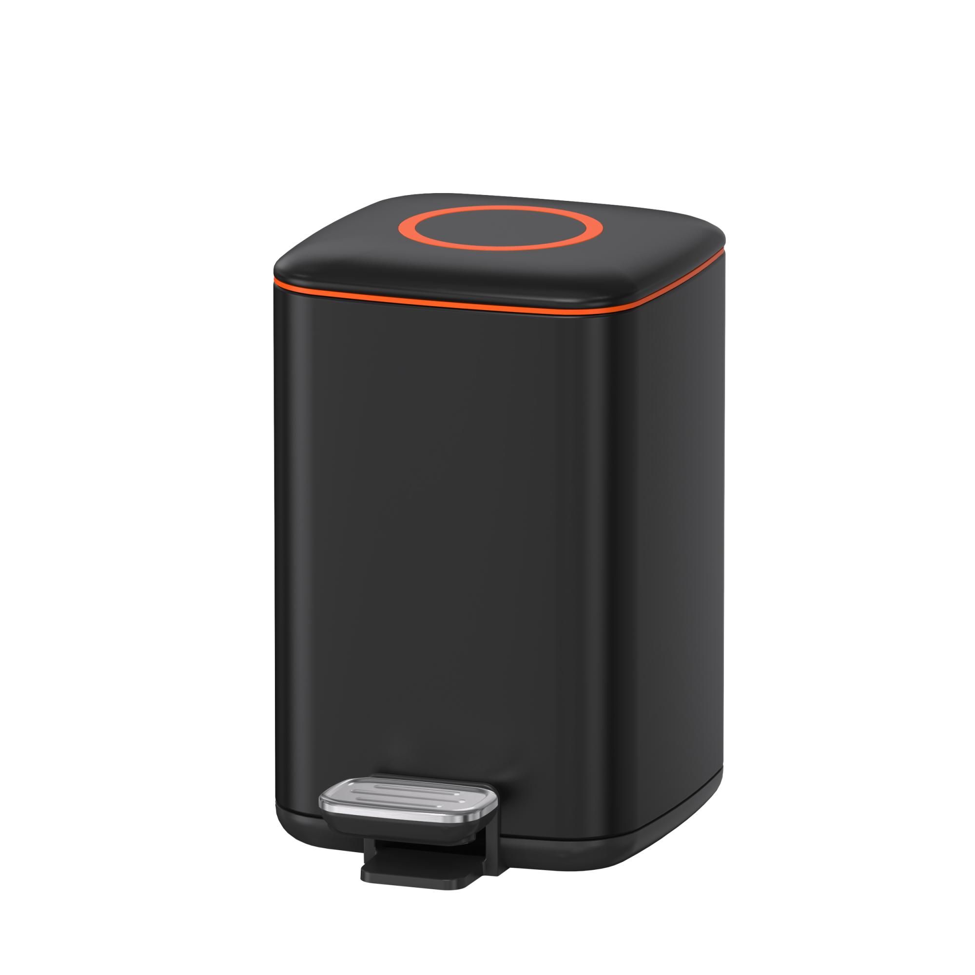 

Мусорное ведро Java S-888-9Q черное, Черный, S-888-9Q