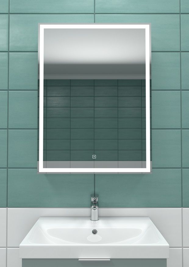 

Зеркало-шкаф Art&Max Techno AM-Tec-550-800-1D-R-DS-F, Белый матовый, Techno AM-Tec-550-800-1D-R-DS-F