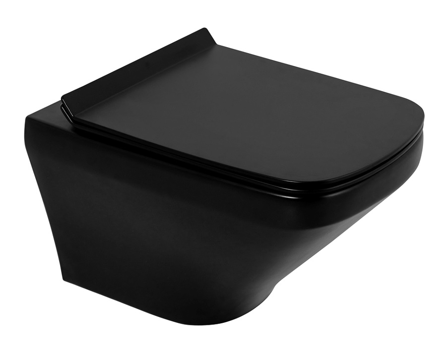 

Унитаз подвесной BelBagno Sela BB3201CHR-MB черный матовый, Sela BB3201CHR-MB
