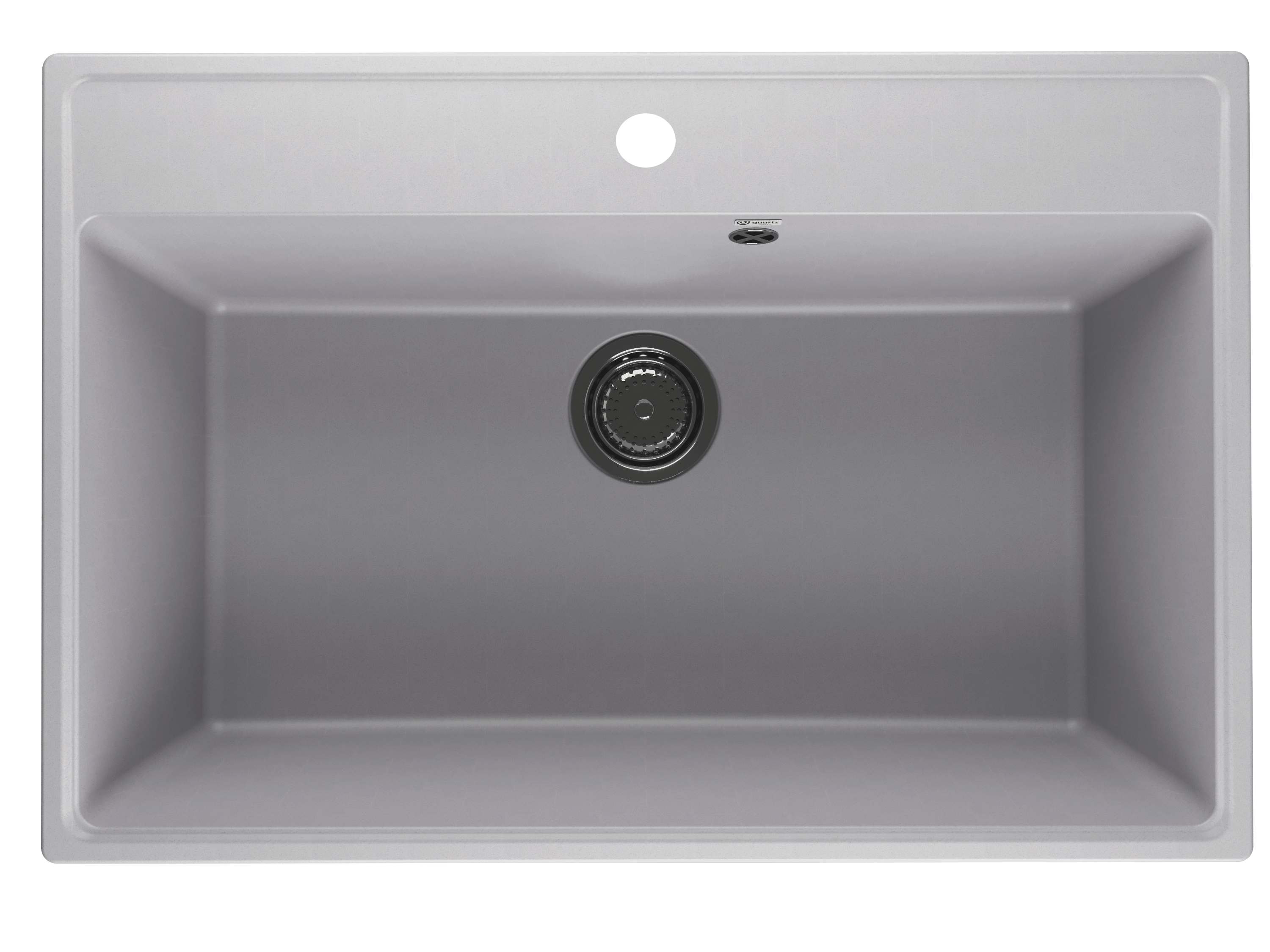 

Мойка кухонная Ulgran Quartz Forte 760-04 76x51 см, платина, Серый, Forte 760-04
