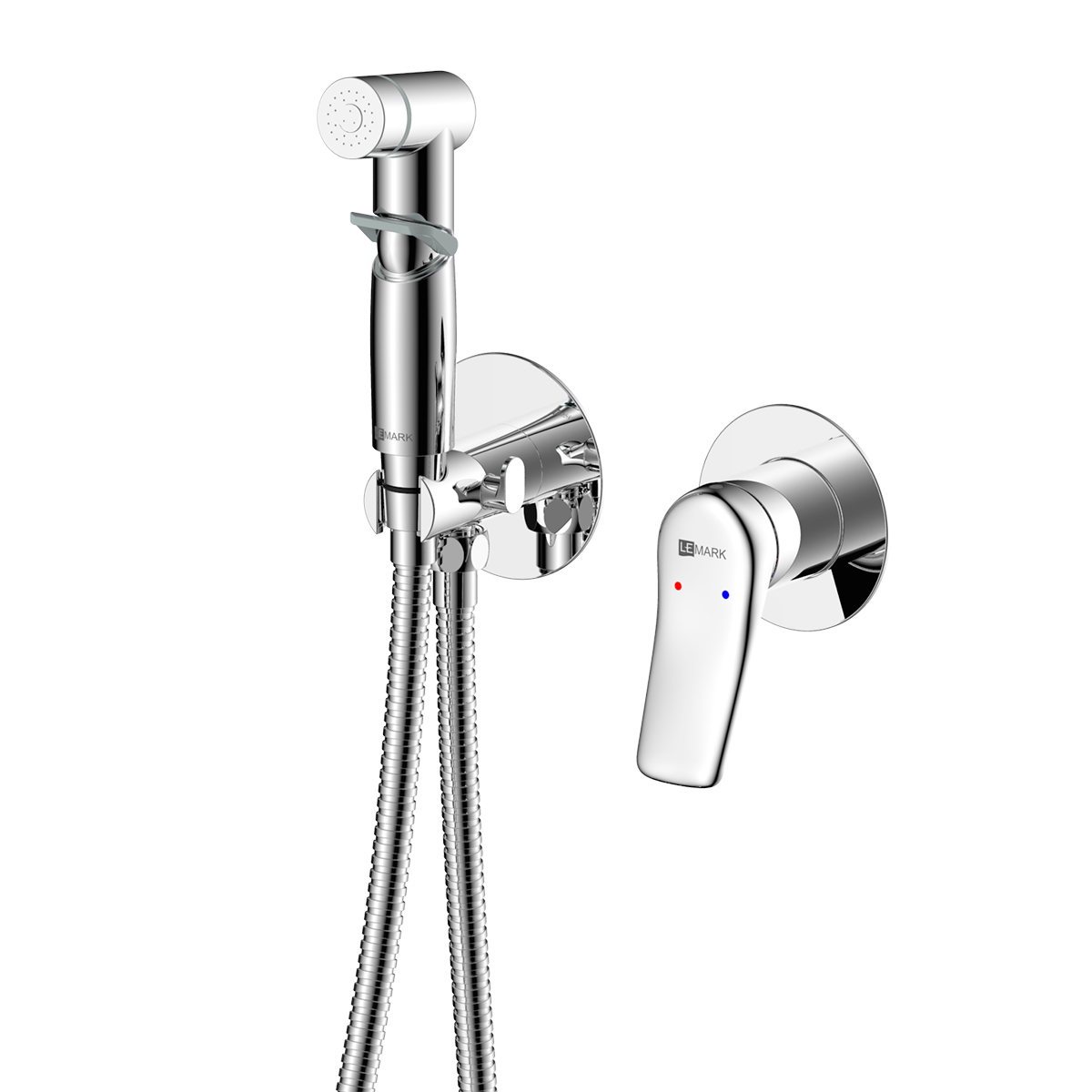 

Гигиенический душ Lemark Ortus LM11319C со смесителем, встраиваемый, хром, LM11319C