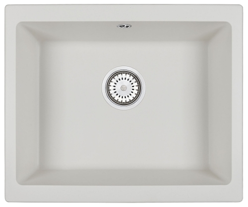 

Мойка кухонная Emar Quartz EMQ-1555.P агат, Белый, EMQ-1555.P